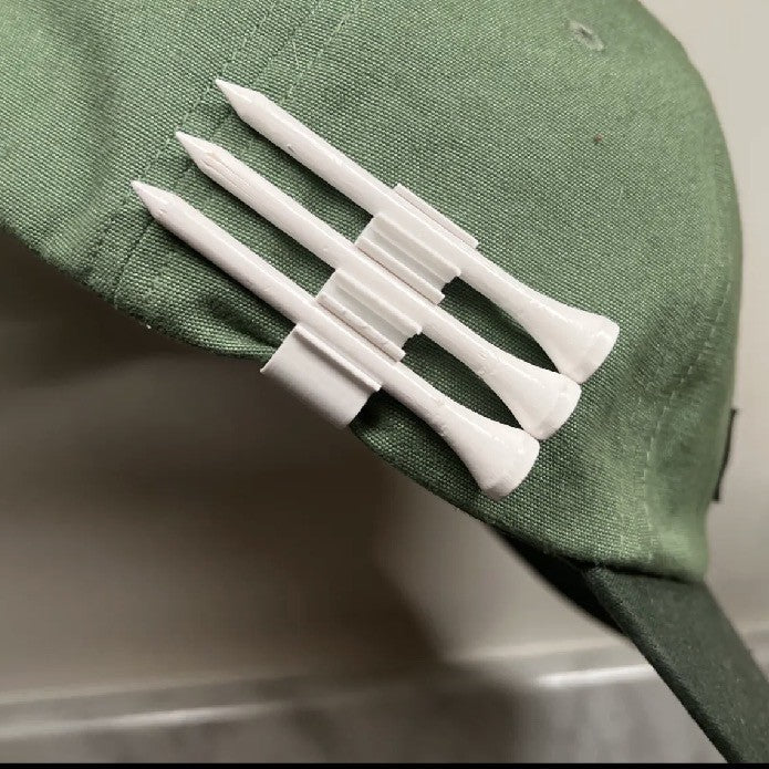 Golf tee clip